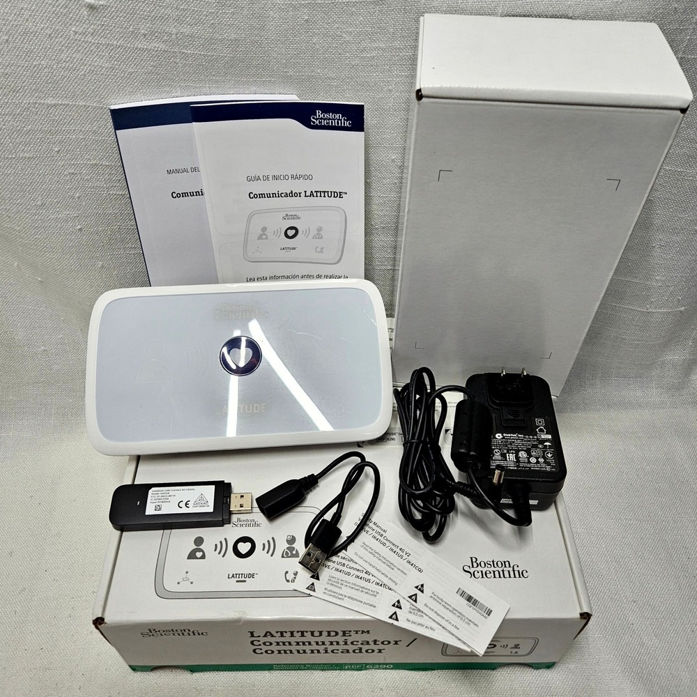 Boston Scientific LATITUDE Communicator Model 6290 4G Kit Complete